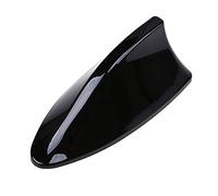 Rehomy Car Aerials,Universal FM Signal Spoiler for Vehicles Roof Antenna Cover,Shark Fin Shaped Radio Signal Decorative (Black)
