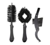 Rehook 3-Piece Bike Cleaning Brush Set - Bicycle Frame, Tyres, Chain, Drivetrain Cleaner Tool Kit