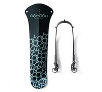 Rehook Ass Savers Win Wing 2 Gravel Rear Bicycle Mudguard with Black Wishbone, Bike Tyre Widths Up to 60mm, Ultralight, Clip On Fender, Easy Installation & Removal, Secure Mount, Swedish Design