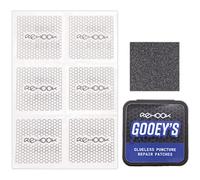 Rehook Gooeys Glueless Bicycle Puncture Repair Patches, Self-Adhesive Bike Inner Tube Emergency Repair Kit, Lightweight, Compact & Mess-Free Fix for Road, Gravel, MTB, Hybrid Bikes
