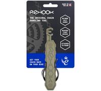 Rehook Original Bike Chain Tool, Compact Bicycle Chain Handling Tool, Lightweight Bike Maintenance Tool for Bikepacking, Gravel & MTB Bikes, Khaki, Made in UK