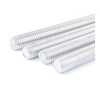REHOSE 6061 Aluminium Threaded Rod Full-Thread Bar M5 M6 M8 M10 M12 M14 M16 Length 40mm - 200mm (Size : M12x60(2pcs))