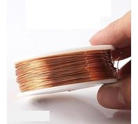 REHOSE Pure Copper Wire T2 Copper Coil Conductive Copper Wire, Superfine Copper Wire, 0.1 0.2 0.3 0.4 0.5 1.0 1.5 2.0~5mm 1/5M(0.1mm,1 Meter)