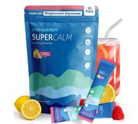 Rehydra SuperCalm Cortisol Powder Drink Mix for Stress, Calm & Sleep Support, with Magnesium Glycinate, L-Theanine, KSM-66 Ashwagandha & Vitamin D3, Zero Sugar, Raspberry Lemonade Flavour, 30 Servings