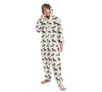 Reiacy Cute Dachshund Paint Children Onesie Pajama, One Piece Sleepwear Jumpsuits for Girls and Boys Multicolor
