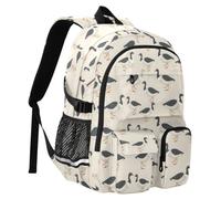 Reiacy Many Wild Geese School Backpack for Kids, Large Capacity Bookbag Laptop Bag Travel Backpack for Middle School College