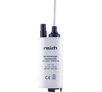 Reich Blue, White 12V Submersible Pump - 18L/Min, Plastic, for Caravans and Motorhomes