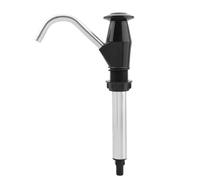 Reicyfang Hand Pump for Caravan Sink Double Action Kitchen Water Camping RV RV Trailer Replacement Tool Trailer Work Vehicles (Black)
