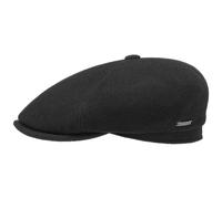 Reid 6 Panel Flat Cap by Stetson