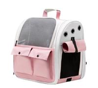 REIFOR Cat Carrier Dog Carrier Pet Carrier Cat Outdoor Carriers Bag Breathable Portable Cat Backpack Travel Meshes Cloth Bag For Cats Dogs Carrying Dog Travel Bag(C)