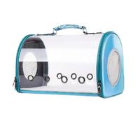 REIFOR Cat Carrier Dog Carrier Pet Carrier Clear Purses Suitcase Backpack For Travel Pet Carrier Backpack Pet Carrier For Cat Clear Backpack Dog Travel Bag(D,35 * 26cm)