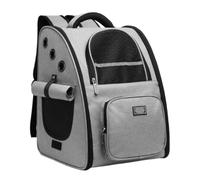REIFOR Cat Carrier Dog Carrier Pet Carrier Pet Backpack Carrier Cat Large Hiking Travel Bag Small Dog Carrier Expandable Cat Carrying Case Dog Travel Bag(B)
