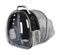 REIFOR Cat Carrier Dog Carrier Pet Carrier Pet Backpack Carrier Expandable Ventilate Transparent Pet Dog Backpack For Large Cats Hiking Travel Dog Travel Bag(C)