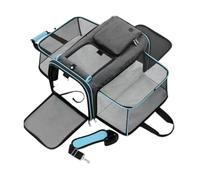 REIFOR Cat Carrier Dog Carrier Pet Carrier Pet Carrier Airline Approved Expandable Cat Carrier with Fleece Pad Dog Travel Bag Dog Travel Bag(A)