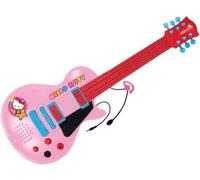 Reig Musicales Hello Kitty Electronic With Micro Guitar Pink
