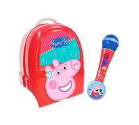 Reig Musicales Peppa Pig And Camer Backpack 23 Cm Microphone