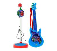 Reig Musicales Pj Masks Standing And Microphone With Adjustable Height Amplifier Guitar Multicolor