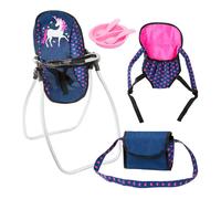 Reig Musicales Set Care Set 9 In 1 Navy Blue Baby Doll