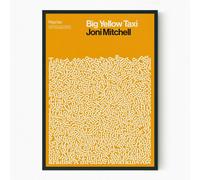 Reign&Hail Big Yellow Taxi - Joni Mitchell - A4 - Black