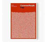 Reign&Hail Common People - Pulp - A2 - White