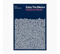 Reign&Hail Enjoy the Silence - Depeche Mode - A4 - No Frame