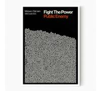 Reign&Hail Fight the Power - Public Enemy - A3 - White