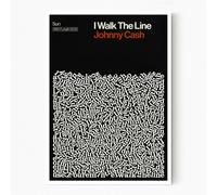 Reign&Hail I Walk the Line - Johnny Cash - A2 - White