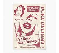 Reign&Hail Let Me be Your Fantasy - A2 - White - No Frame