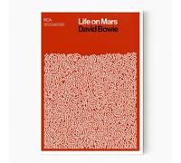 Reign&Hail Life on Mars - David Bowie - A2 - White