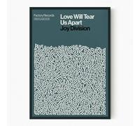 Reign&Hail Love Will Tear us Apart - Joy Division - A3 - Black