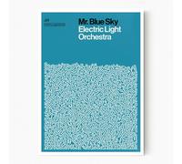Reign&Hail Mr Blue Sky - ELO - A2 - White
