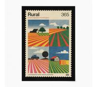 Reign&Hail Rural England - A0 - No Frame