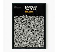 Reign&Hail Smells Like Teen Spirit - Nirvana - A3 - Black