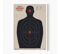 Reign&Hail Super Sharp Shooter (Target) - A4 - White