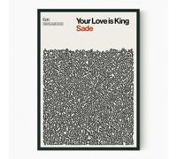 Reign&Hail Your Love is King - Sade - A4 - Black