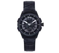 Reign Men's Solstice Automatic Semi-Skeleton Watch - Black Reign Black One Size