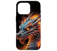 Reign of Fire Dragon King Fantasy Art Case for iPhone 16 Pro
