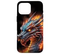 Reign of Fire Dragon King Fantasy Art Case for iPhone 16 Pro Max