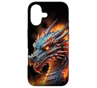 Reign of Fire Dragon King Fantasy Art Case for iPhone 17