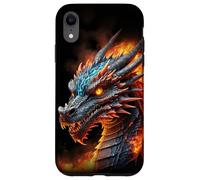 Reign of Fire Dragon King Fantasy Art Case for iPhone XR