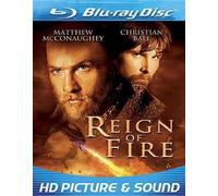 REIGN OF FIRE - Region A Blu Ray,US Import
