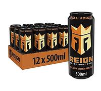 REIGN Total Body Fuel Orange Dreamsicle Energy Drink 12 Cans of 500 ml