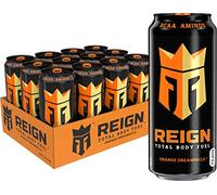 Reign Total Body Fuel, Orange Dreamsicle, Fitness & Performance Drink, 16 Fl Oz (Pack of 12)