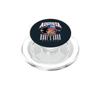 Reigning Supreme: The Augusta, Georgia 762 Afro Puff Queen PopSockets PopGrip for MagSafe
