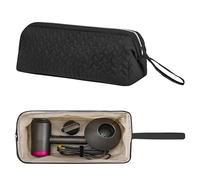 ReignSword Hair Tools Travel Bag, Waterproof Dustproof Case Compatible with Dyson Airwrap & Shark FlexStyle, Portable Organizer for Hair Dryer, Curling/Flat Irons & Attachments (Black)
