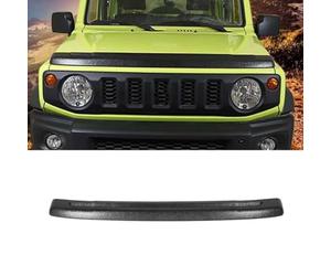 REIJAX Car Bonnet Guard Deflector Protector for Suzuki Jimny 2019-2024, Car Bonnet Guard Wind Stone Deflector Protector ABS Front Hood Bug Shield