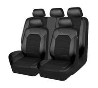 REIJAX Car Seat Covers Sets, for Fo-rd Fiesta Mk6 2005-2008 9 pcs Set Full Surround NonSlip Waterproof Seat Cushion Protector Accessories,A