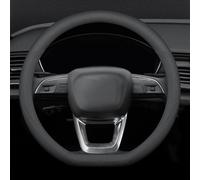 REIJAX Car Steering Wheel Cover, for Seat Arona 2017-2024 Leather Steering Wheel Protector Cover Breathable Anti-slip interior Accessories,Style 1-Type D