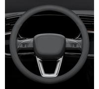 Car Steering Wheel Cover, for To-yota bZ4X 2022-2024 Leather Steering Wheel Protector Cover Breathable Anti-slip interior Accessories,Style 1-Type O
