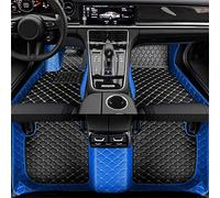 REIJAX Custom Car Floor Mats Leather Liner for Nissan Qashqai J11 2016-2018, Full Coverage Right-Drive All-Weather Waterproof Non-Slip Leather Carpet Cover, Car Interior Accessories,STYLE-B